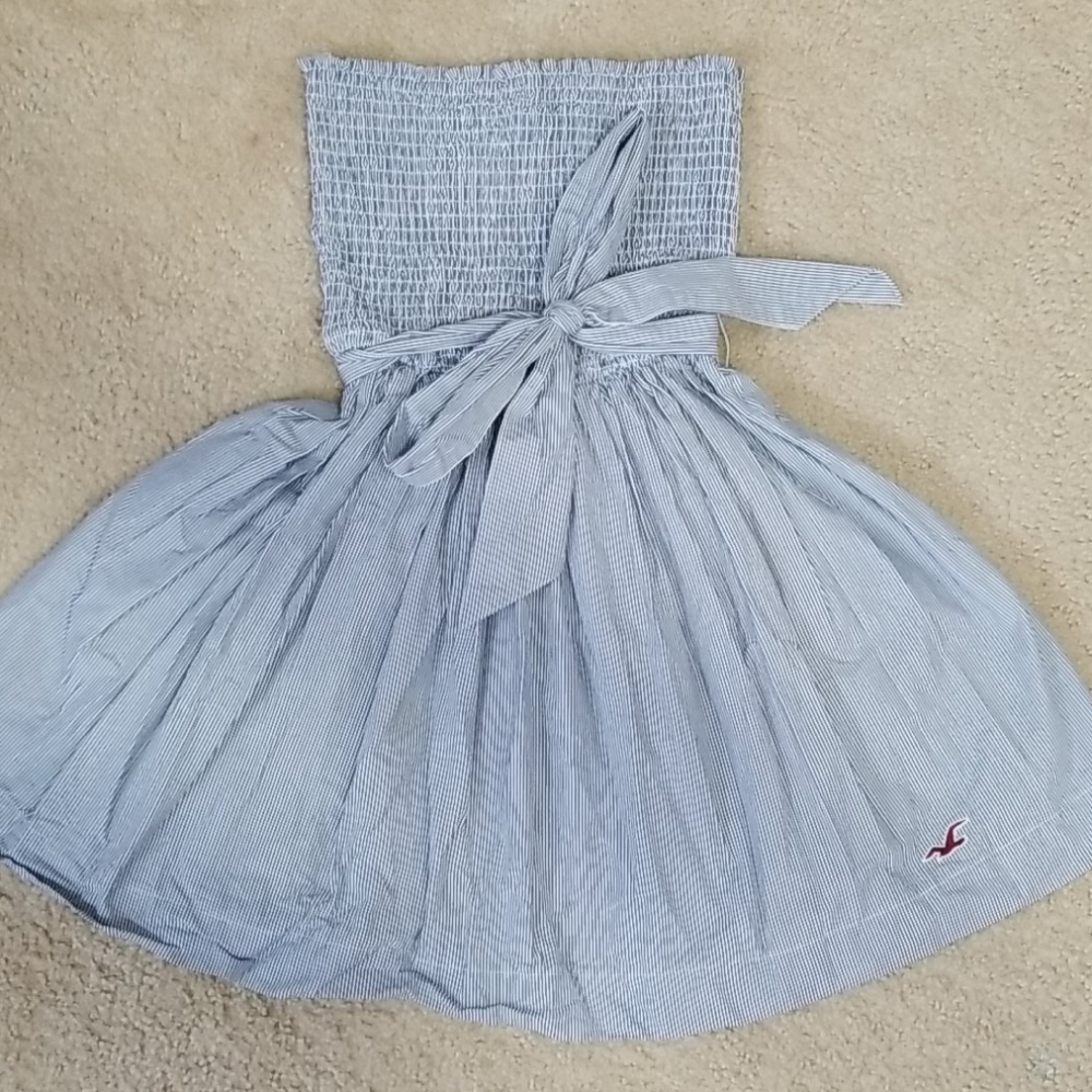 Womens Dress Strapless Hollister